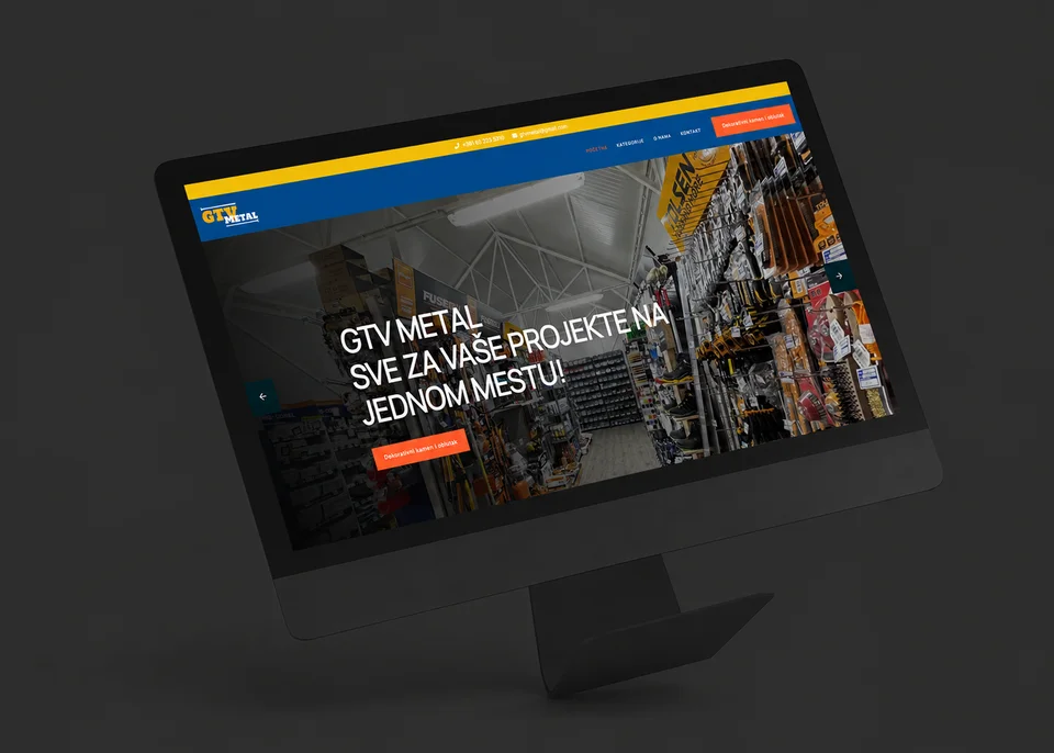GTV Metal - website
